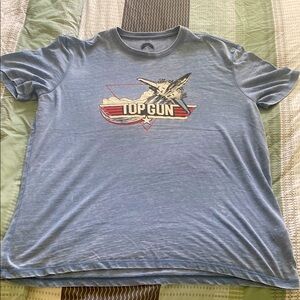 Top Gun Graphic T-Shirt in Blue